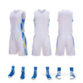 Set de uniforme de baloncesto de hombres personalizados ropa de baloncesto juvenil